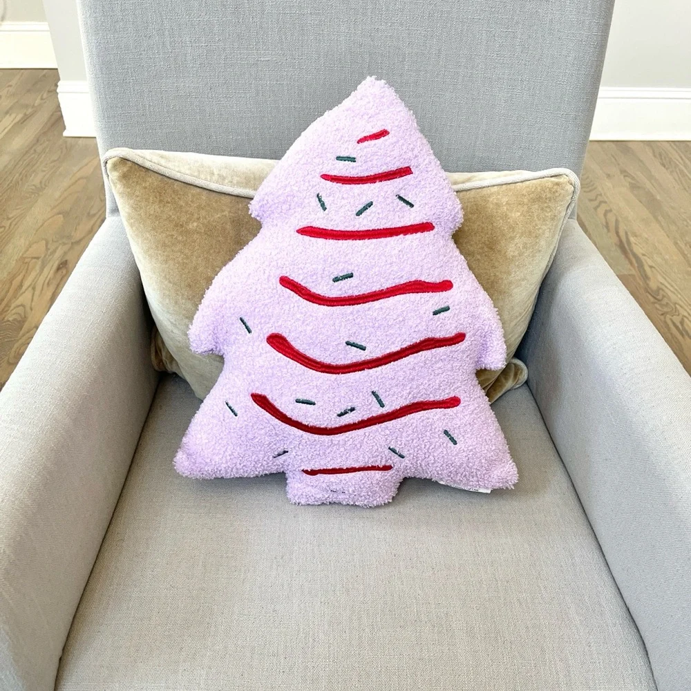 Christmas Tree Throw Pillow